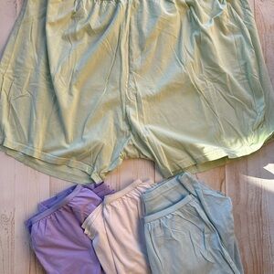 New WomanWithin  Pastel Lounge Boxer Shorts Set 
Size 16 Plus